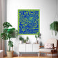 Monachopsis - Acrylic on Canvas by Valeria Moguel Rovelo