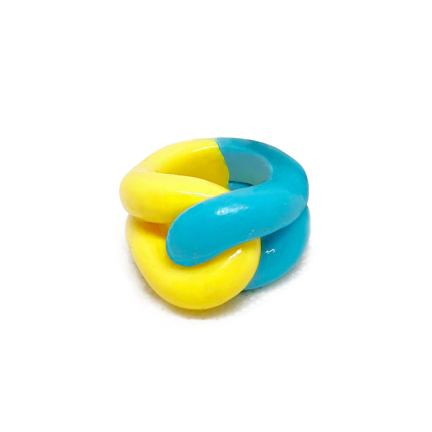 Bicolor Funny Pettee Ring