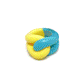Bicolor Funny Pettee Ring